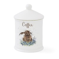 Royal Worcester Wrendale Designs - 14.5cm/5.75" Hare Coffee Canister