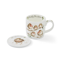 Royal Worcester Wrendale Designs - 0.31L/11Fl.oz Mug & Coaster