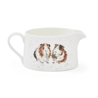 Royal Worcester Wrendale Designs - 0.55L/1Pt Guinea Pig Sauce Boat