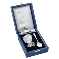 Whitehill Baby - Sterling Silver Egg Cup, Napkin Ring and Spoon Set