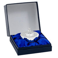 Whitehill Baby - Sterling Silver "Bear" Round Box