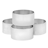 Whitehill Tableware - Plain Silver Plated Oval Napkin Ring (Each)
