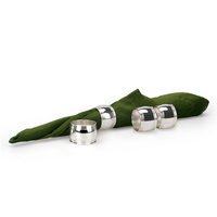 Whitehill Tableware - Silver Plated Bulge Napkin Ring (S/4)