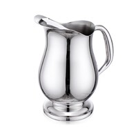 Whitehill Barware - Stainless Steel Water Pitcher With Ice Lip