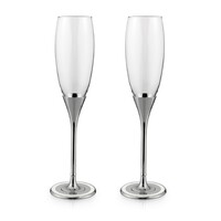 Whitehill Winter Wonderland - Nickel Plated, White Epoxy Flute Pair