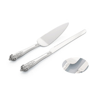 Whitehill Servers - Cake Knife & Server With Crystals (S/2)