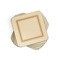 Pimpernel Classic - 10.5cm/4" Cream Coasters (S/6)
