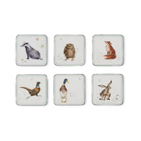 Pimpernel Wrendale Designs - 10.5cm/4" Coasters (S/6)