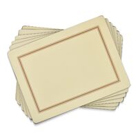 Pimpernel Classic - 30.5x23cm/12x9" Cream Regular Placemats (S/6)
