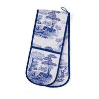 Pimpernel Blue Italian - 18x88cm/7x35" Double Oven Glove