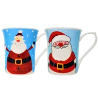 Queens - 2AT Christmas 3 200ml/7oz Royale Mugs (S/6)