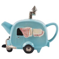 Ceramic Inspirations - 500ml/17Fl.oz Blue Caravan Teapot