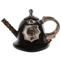 Ceramic Inspirations - 1.9L/64Fl.oz Police Helmet Teapot