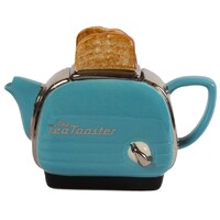 Ceramic Inspirations - 1L/35Fl.oz Blue Toaster Teapot