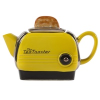 Ceramic Inspirations - 355ml/12Fl.oz Yellow Toaster 1-Cup Teapot